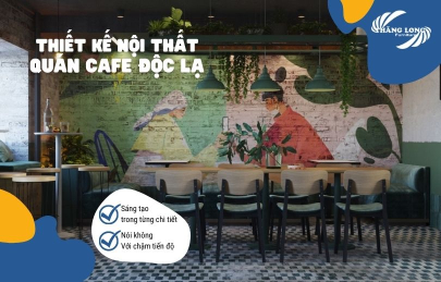 Tuyển Chọn 10 Mẫu Thiết Kế Nội Thất Quán Cafe Nhỏ Đẹp Độc Đáo