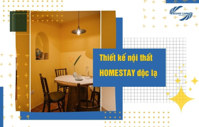 Top 5 Mẫu Thiết Kế Nội Thất Homestay Độc Đáo, Ấn Tượng