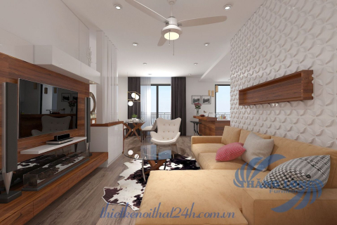 Thiết Kế Nội Thất Chung Cư 105m2 Goldmark City